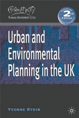 bokomslag Urban and Environmental Planning in the UK