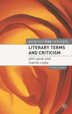 bokomslag Literary Terms and Criticism