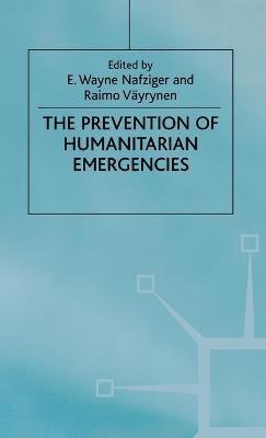 bokomslag The Prevention of Humanitarian Emergencies
