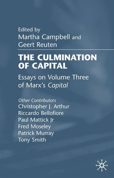 bokomslag Culmination of Capital