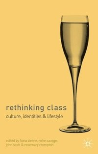 bokomslag Rethinking Class: Cultures, Identities and Lifestyles