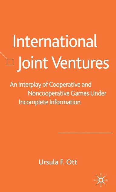 bokomslag International Joint Ventures