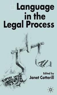 bokomslag Language in the Legal Process