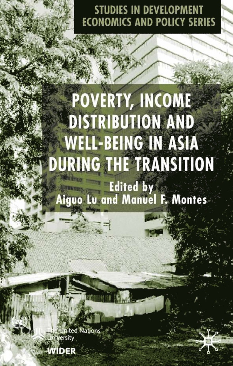 Poverty, Income Distribution and Well-Being in Asia During the Transition 1