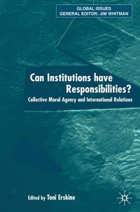 bokomslag Can Institutions Have Responsibilities?
