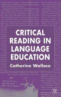 bokomslag Critical Reading in Language Education