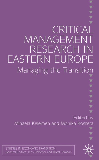 bokomslag Critical Management Research in Eastern Europe