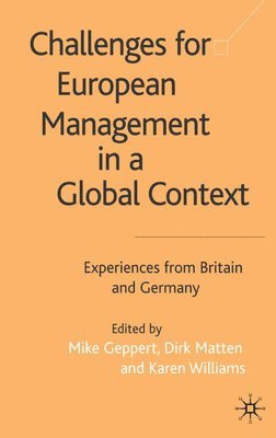 Challenges for European Management in a Global Context 1