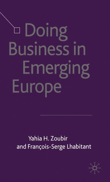bokomslag Doing Business in Emerging Europe