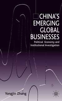 bokomslag China's Emerging Global Businesses