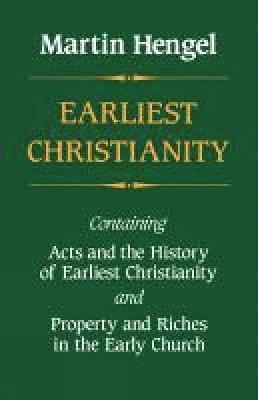 bokomslag Earliest Christianity