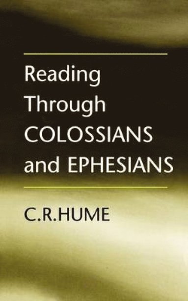 bokomslag Reading Through Colossians and Ephesians