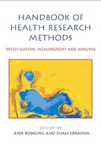 bokomslag Handbook of Health Research Methods: Investigation, Measurement and Analysis