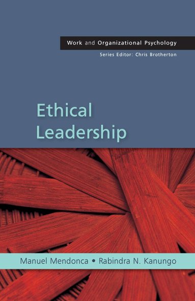 Manuel Mendonca, Rabindra Kanungo - Ethical Leadership, Häftad