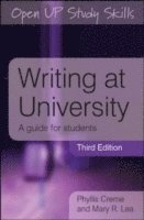 Writing at University: A Guide for Students 1
