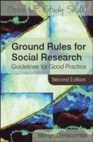 bokomslag Ground Rules for Social Research