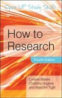 bokomslag How to Research