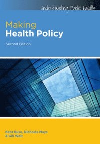 bokomslag Making Health Policy