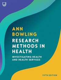 bokomslag Research Methods in Health: Investigating Health and Health Services