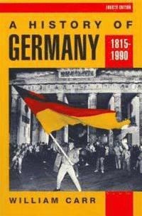 bokomslag History of Germany  1815-1990