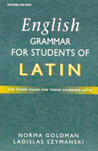 English Grammar For Students Of Latin 1