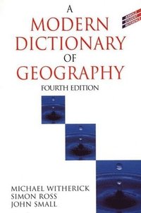 bokomslag Modern Dictionary Of Geography