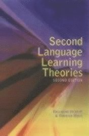 bokomslag Second language learning theories