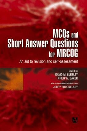 David Luesley - MCQs & Short Answer Questions for MRCOG, Häftad