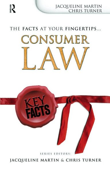 Jacqueline Martin, Chris Turner, Virginia Birch - Key Facts: Consumer Law, Häftad