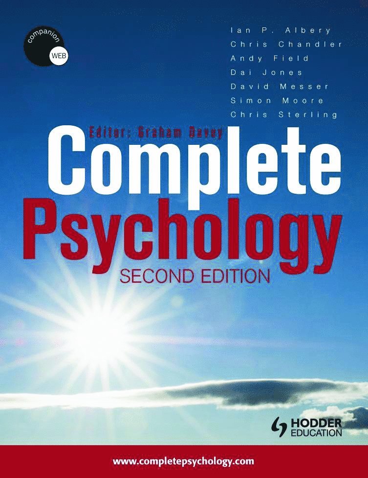Graham Davey, Christopher Sterling, Andy Field, Ian Albery - Complete Psychology, Häftad