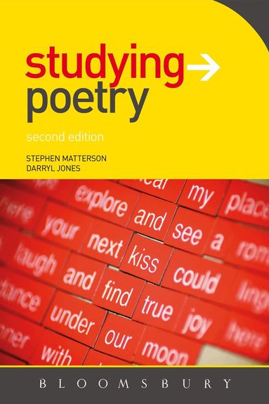 Stephen Matterson, Darryl Jones - Studying Poetry, Häftad