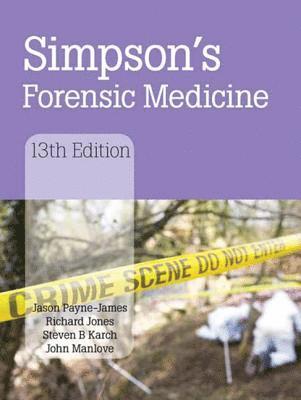 Simpson's Forensic Medicine, 13th Edition 1