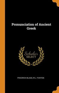 bokomslag Pronunciation of Ancient Greek