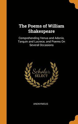 The Poems of William Shakespeare 1