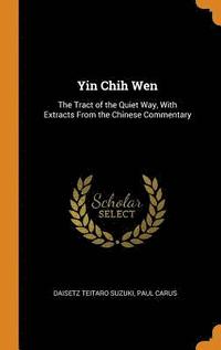 bokomslag Yin Chih Wen