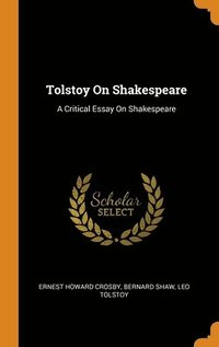 bokomslag Tolstoy On Shakespeare