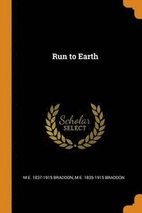 bokomslag Run to Earth