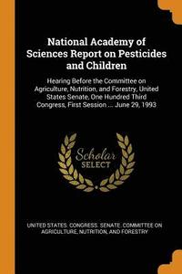 bokomslag National Academy of Sciences Report on Pesticides and Children
