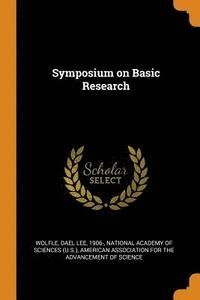 bokomslag Symposium on Basic Research
