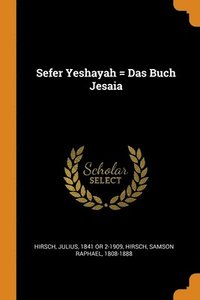 bokomslag Sefer Yeshayah = Das Buch Jesaia