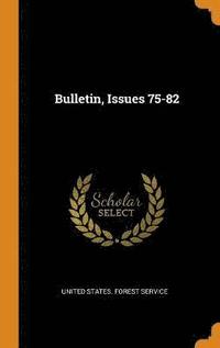 bokomslag Bulletin, Issues 75-82