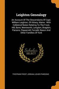 bokomslag Leighton Genealogy