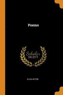 Eliza Acton - Poems, Häftad