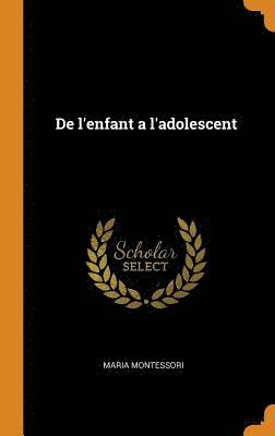 de l'Enfant a l'Adolescent 1