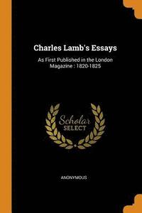 bokomslag Charles Lamb's Essays