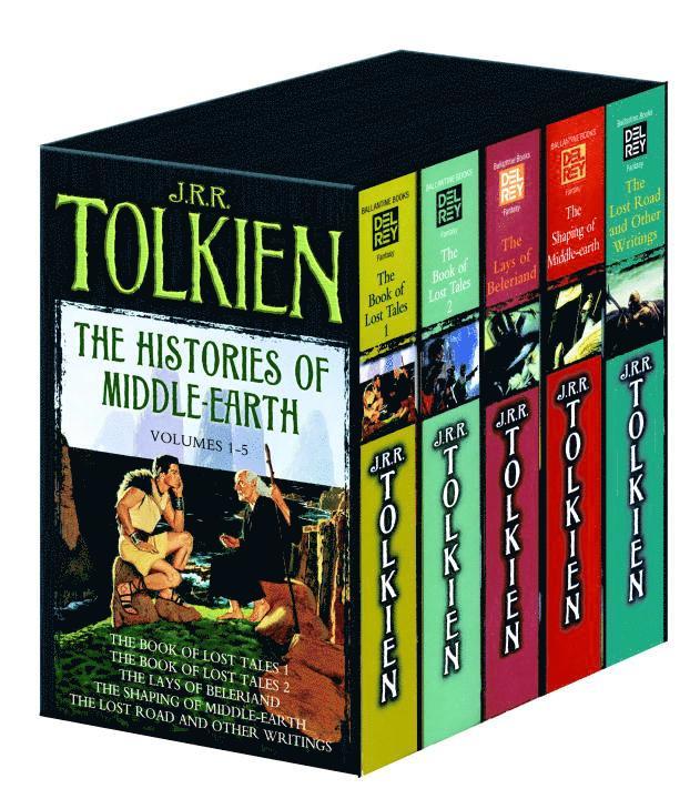 The History of Middle-Earth 5-Book Boxed Set: The Book of Lost Tales 1, the Book of Lost Tales 2, the Lays of Beleriand, the Shaping of Middle-Earth, 1