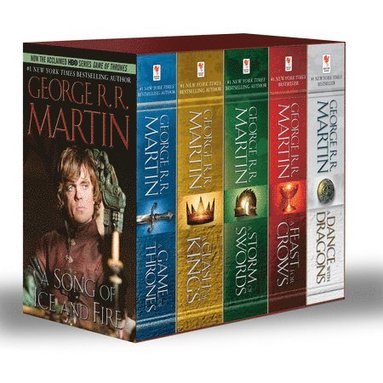 bokomslag A Game of Thrones, 5 vol box