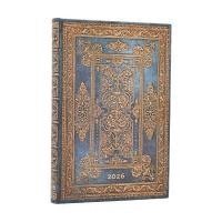 bokomslag 12-Monatskalender. 2026 Blue Luxe Mini Horizontal