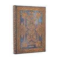 bokomslag 12-Monatskalender. 2026 Blue Luxe Midi Tag