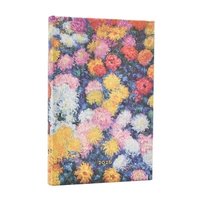 Kalender 2026 Paperblanks Monet’s Chrysanthemums Mini horisontal